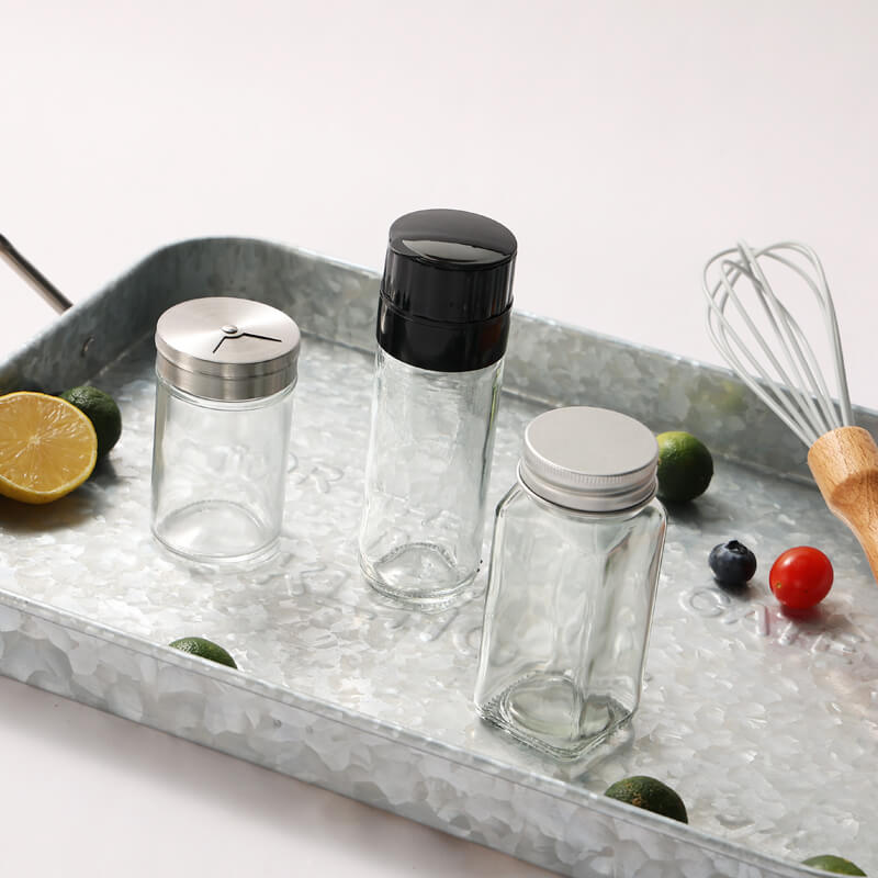 Glass Spice Jars