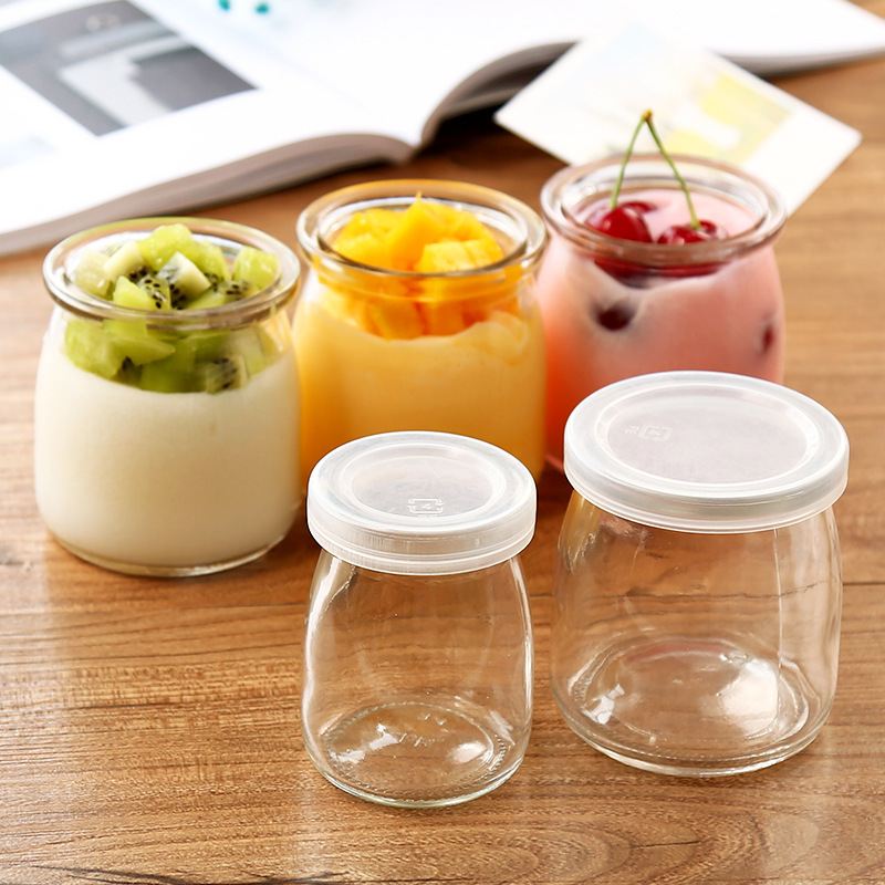 glass pudding jar