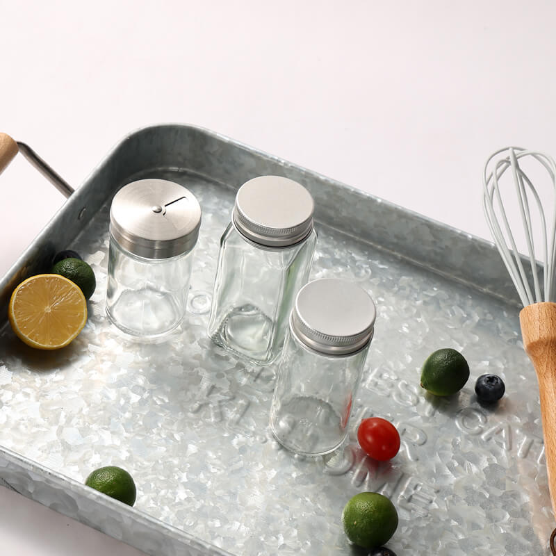 glass seasoning jars