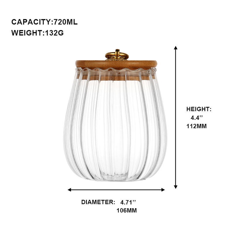 glass storage jar